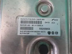 Unidade de controle do motor Ducato Boxer Jumper 2.3 55255953