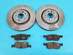 Juego de discos de freno delanteros OEM 1357593 Jaguar XF II