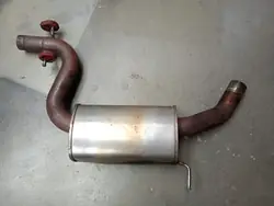 OEM 1K0253411BD Mittelschalldämpfer für SEAT Leon 2