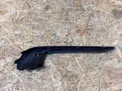 Spoiler de para-choque traseiro Porsche Cayenne III Preto Fosco OEM