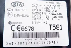 OEM 95400-1YFB0 BCM-modul för KIA Picanto II