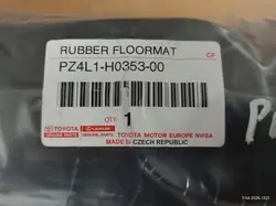 OEM PZ4L1-H0353-00 Vorderer Gummiteppich für Toyota Proace