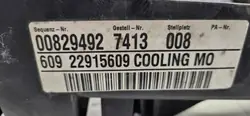OEM 22915609 Opel Cache Ventilateur Radiateur - Occasion