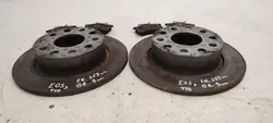 Jarrusarja taka OEM VW EOS 2,0 FSI levyt palat