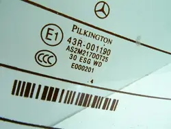 Vitre Arrière Chauffante OEM 0000_part-00422 Mercedes W203
