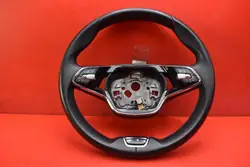 Lederlenkrad OEM 5E3419093A für Skoda Fabia