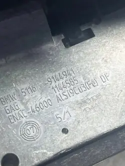 BMW Käsinoja OEM 9144941 5-sarjan Touring E61