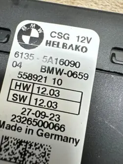 Polttoainepumpun Ohjain OEM 5A16090 BMW X5 G05