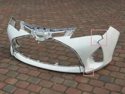 Yaris III 1 Lift Hybrid Pare-chocs Avant 52119-0D660 14-17