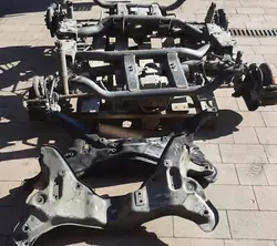 Bakaxelbalk BELKATYŁ PANDA 4X4 för Fiat Panda 2 II 4WD