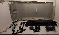OEM-turvatyynyjen sarja TOYOTAAURISIIKOMBI12-15AIRBAGDESKAKONSOLAPASYPODUSZKIKURTYNYPODSUFITKA