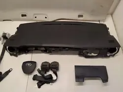 OEM Airbag-set TOYOTAAURISIIKOMBI12-15AIRBAGDESKAKONSOLAPASYPODUSZKIKURTYNYPODSUFITKA