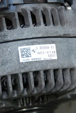 Alternateur BMW F20 F21 LCI 114d 116d 180A OEM 8626086