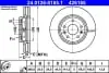 ATE 24.0126-0185.1 Disco de freno delantero 296x26mm