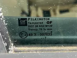 Vitre porte arrière droite Opel Signum OEM AK-12-724316