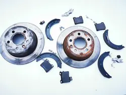 Mercedes W203 Taka-akselin Jarrupalat OEM
