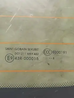 Takaikkuna OEM DOT211M89AS2 Peugeot 2008 II:lle