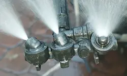 MERCEDES W220 LEFT HEADLIGHT WASHER