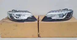 Farol Dianteiro Esquerdo Direito Audi Q7 4L Xenon LED