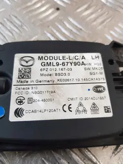 Capteur radar angle mort gauche GML9-67Y90A Mazda 6 III