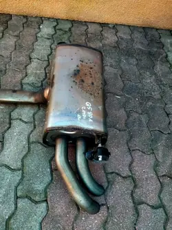 Audi OE 80A253611D Begagnad avgasljuddämpare