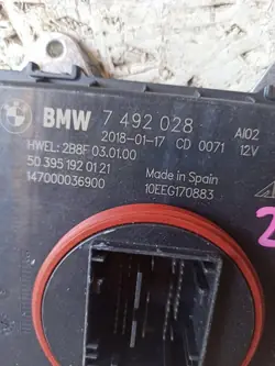 BMW F15 F16 F20 F30 Omvandlarmodul 7492028