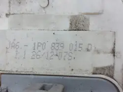 SEAT LEON II 08-13 Serrure Porte Arrière Gauche OEM 1P0839015D