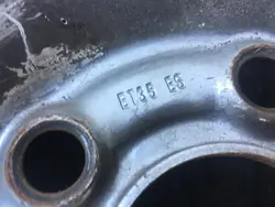 FABIA I Roue Acier 13" 5X100
