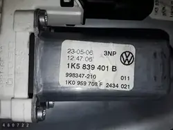 VW Jetta fönsterregulator OEM 1K5839401B - Begagnad