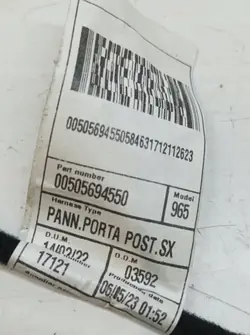 Faisceau OEM 00505694550 pour Alfa Romeo Tonale