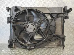 Radiador de Agua Ventilador RENAULT TRAFIC II OPEL VIVARO A 2.0 DCI