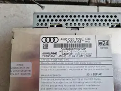 Audi DVD-vaihtaja OEM 4H0035108E A6 A7 A8:lle