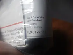 Bandafdichtlijm OEM 4L0012619A voor VW Audi