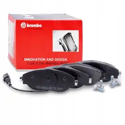Pastillas de freno delanteras Brembo OEM P 85 144 para VW Passat