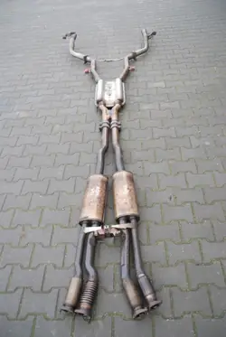 Silenciador Central de Escape Audi OE para A8 D3 6.0 W12