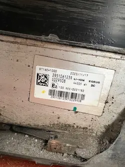 Batería Renault OE OEM 295106123R 45Ah Usada