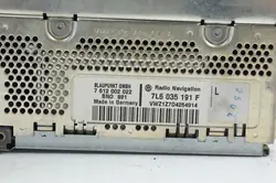 Radio Radioodtwarzacz 7L6035191F Navi Blaupunkt VW Touareg I