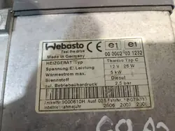 Webasto RF5C209A0 extravärmare för Mazda 6