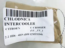 INTERCOOLER CITROEN C-CROSSER 2.2 HDi