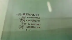 Vidro escurecido porta traseira direita OEM SZYBA TP SCENIC III