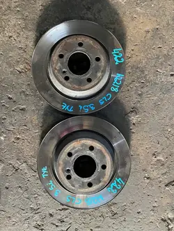 Disco de freio traseiro Mercedes W218 CLS