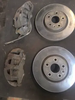 Opel OPC 337mm Etujarrutlevyt & Puristimet Sarja
