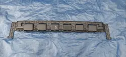 Deslizador para-choques traseiro Fiat Grande Panda OEM 9855922080 NR3