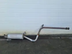 VW POLO IV Uitlaatpijp Demper OEM 851335