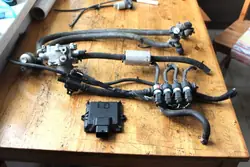 Rampe d'injecteur de gaz BRC Installation complète