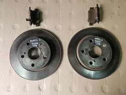 Remschijven & Blokken Achter Toyota OE AURIS II 12-17