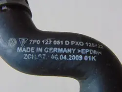 Tuyau d'eau VW Touareg 7P OEM 7P0122051D