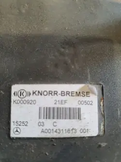 EBS Jarrujärjestelmän Modulaattori OEM A0014311613 Käytetty
