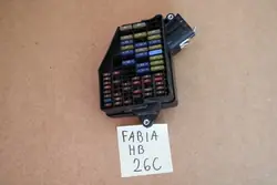 Caixa de Fusíveis Bateria Skoda Fabia I 6Q0937550 6Q0937548G