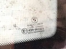 BMW 3er Viertelfensterscheibe OEM as2 - Hinten rechts